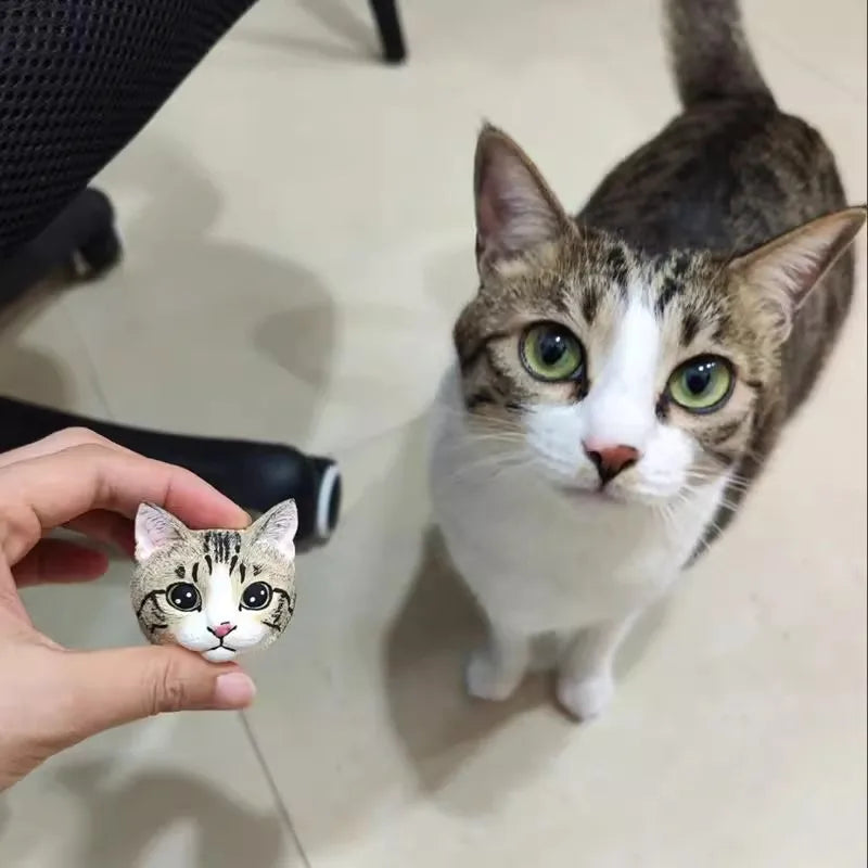 Custom Pet Keychain – Adorable Photo Keepsake for Pet Lovers!