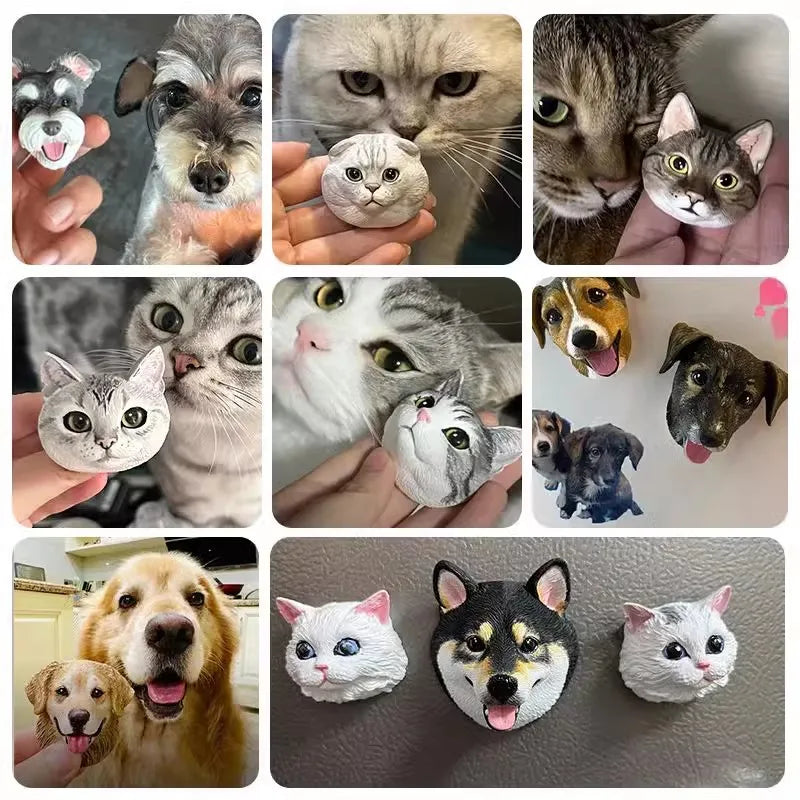 Custom Pet Keychain – Adorable Photo Keepsake for Pet Lovers!